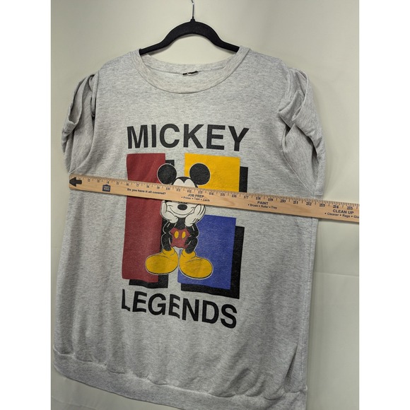 Mickey Mouse Legends Sweatshirt Colorful Disney Cartoon Graphic Top XL - Picture 5 of 10